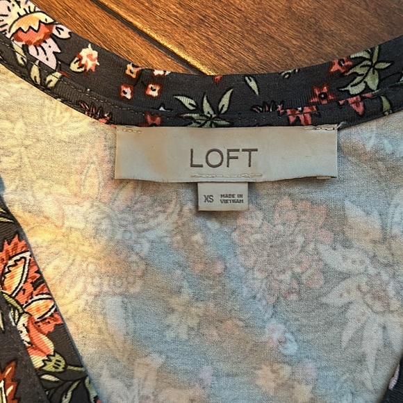 Loft Floral Dress Size XS - Picture 2 of 4
